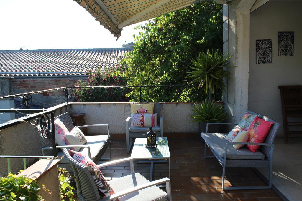 Maison de maître à BRAM # Jacuzzi Esterno foto