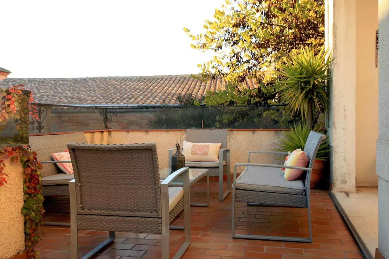 Maison de maître à BRAM # Jacuzzi Esterno foto