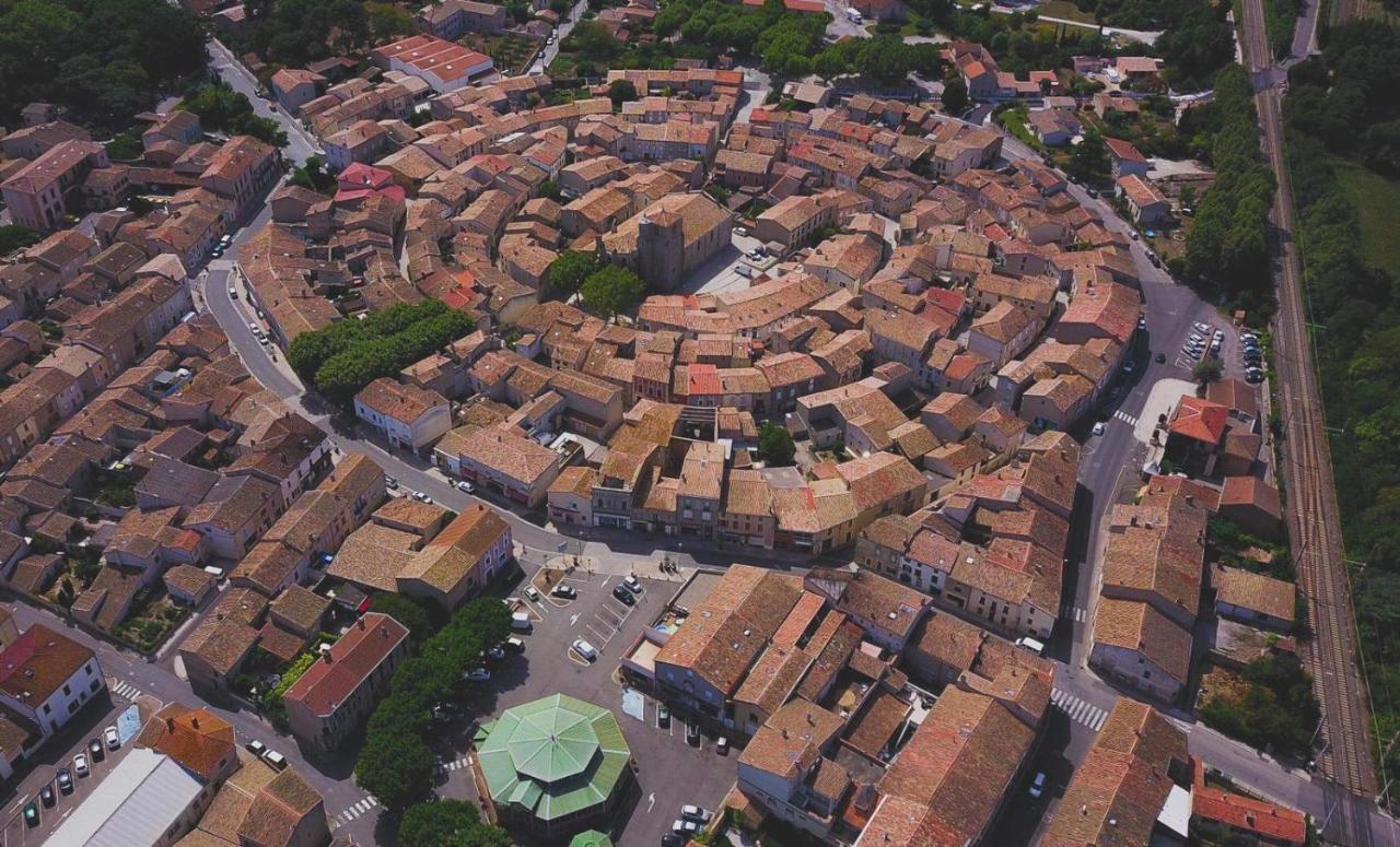 Maison de maître à BRAM # Jacuzzi Esterno foto